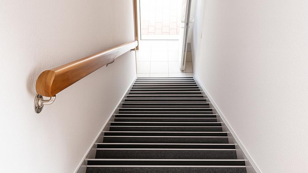 Treppe ins Obergeschoss Treppe ins Obergeschoss